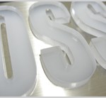 Inlay letters